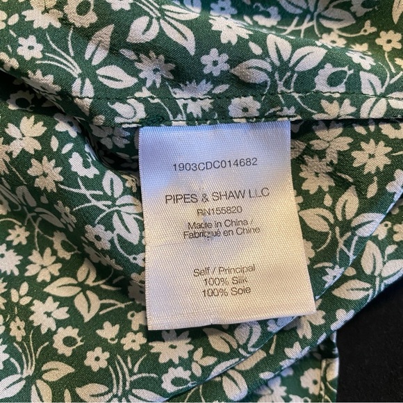 EUC VERONICA BEARD GIZELA BLOUSE & KAIA SKIRT SET IN FOREST GREEN - SIZE 8 - Picture 5 of 16